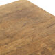 Vintage Mid-Century Brutalist Rustic Oak Dining Table