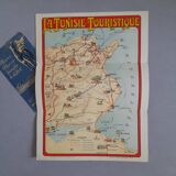 Map La Tunisie Touristique