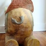 Rocking elephant, indian work, 65 x 67 cm