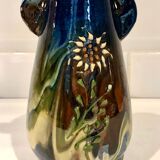 Vase en grès art nouveau 1900