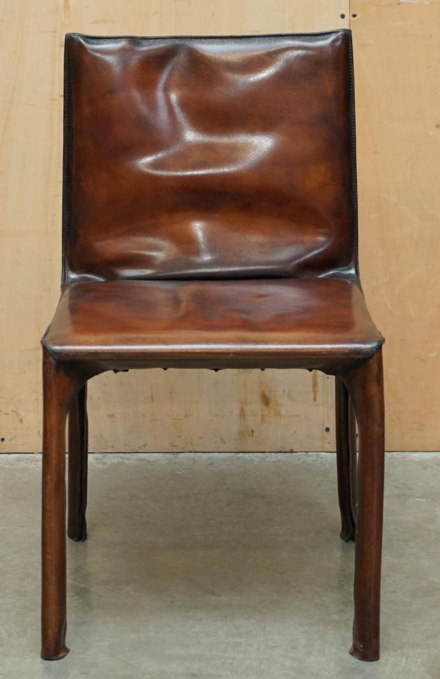 Vintage chair Cab 412 by Mario Bellini for Matteo Grassi, 1977