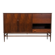 Buffet haut danois en palissandre de Rio avec espace bar