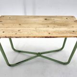 Vintage industrial console table or side table, czechoslovakia