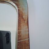70s ceramic mirror