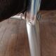 Fauteuil lounge style G.Lundgren pour Ikea, velours & tubes chromés 1970