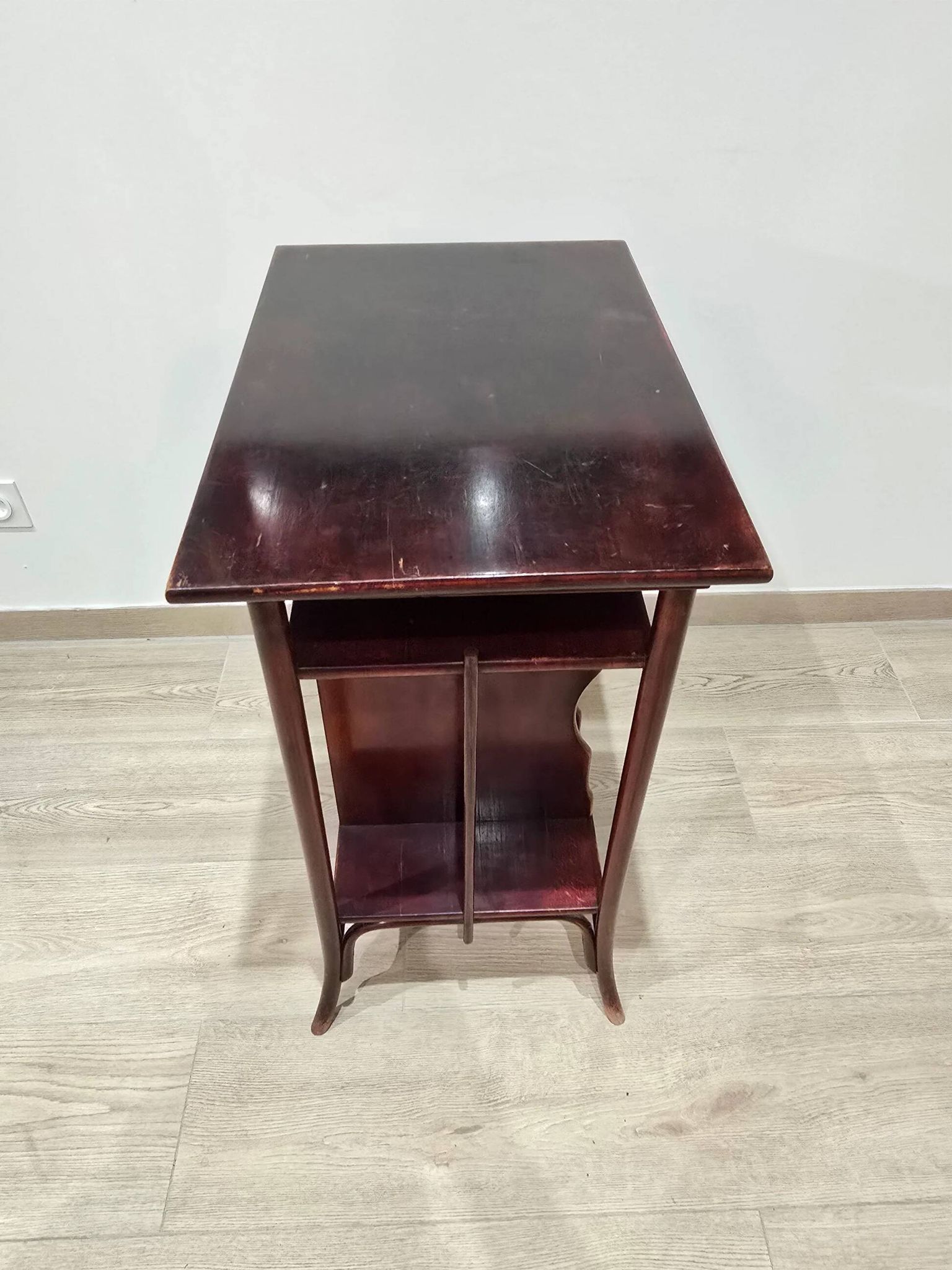 Rare Thonet Wien music table circa 1900 – wooden sheet music holder