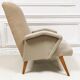 Restored Scandinavian vintage armchair