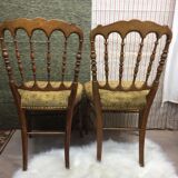 Paire de chaises anciennes style Napoléon
