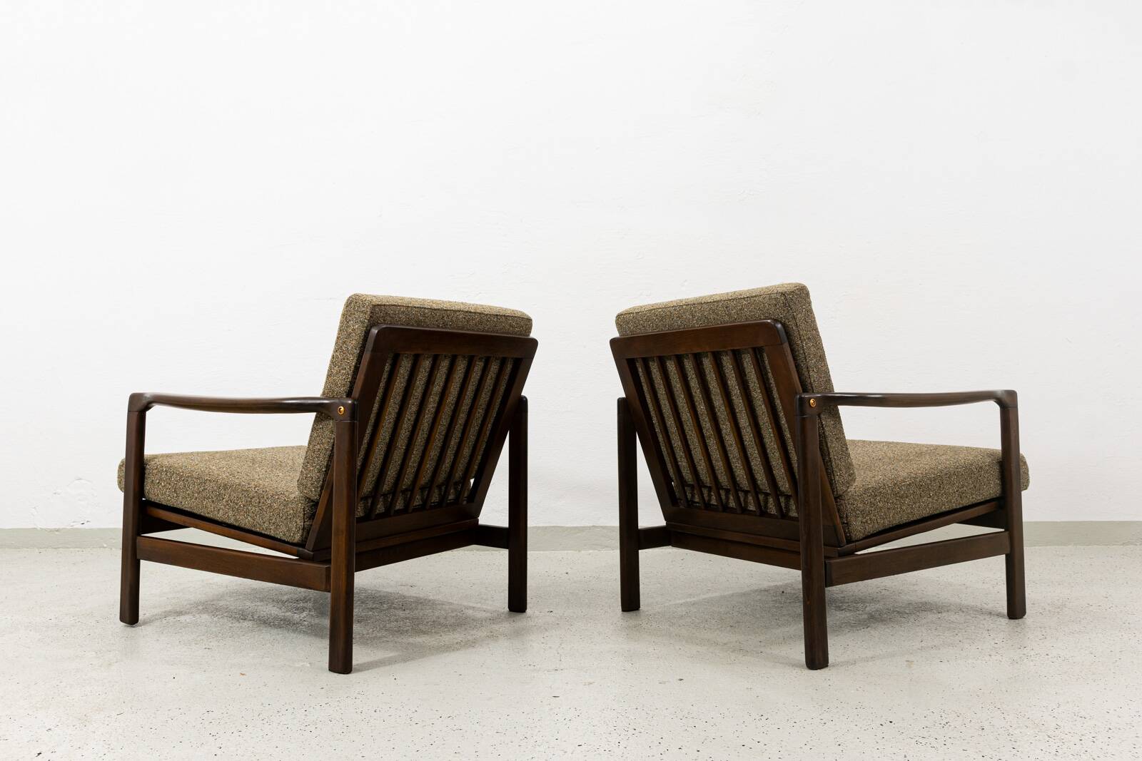 Vintage armchairs B-7522 designed by Zenon Bączyk, Poland, 1960s, set of 2