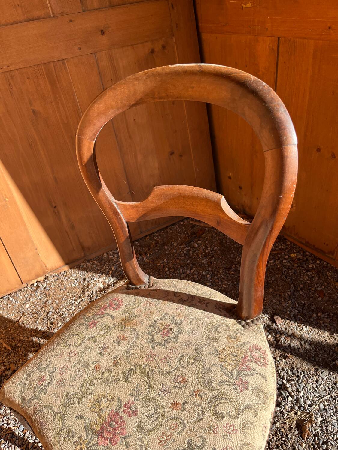 Set of 4 Louis Philippe chairs, 19th century