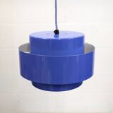 Iconic blue Jo Hammerborg vintage lamp | Fog & Morup | Model Juno