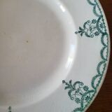 Ancienne Assiette en Faïence Moulin des Loups et Hamage