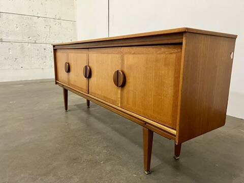 Scandinavian teak enfilade - 1960s