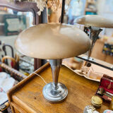 1950s metal mushroom lamp