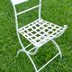 Chaise de jardin Directoire fer forgé XIXé