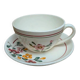 Cup and saucer Sarreguemines model Bitche – Ironstone
