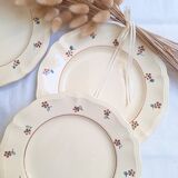 Dessert or starter plates Digoin Sarreguemines