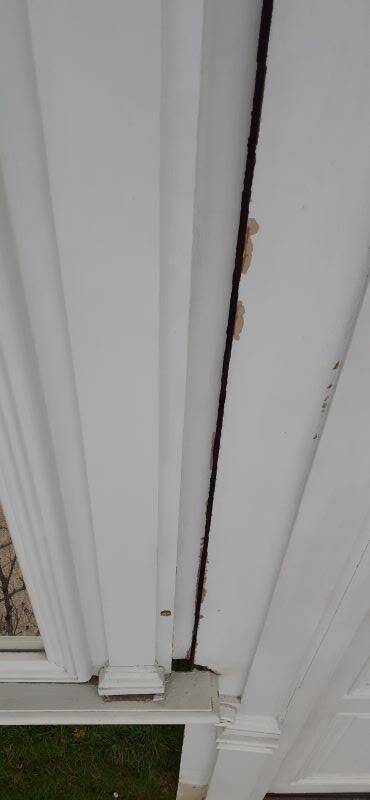 19th century woodwork 2x2 Louis Philippe mirror doors H2.46m L4.5m