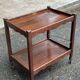 Vintage rolling bar side table from the 1930s.