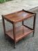 Bar roulant vintage table d'appoint vintage des années 1930