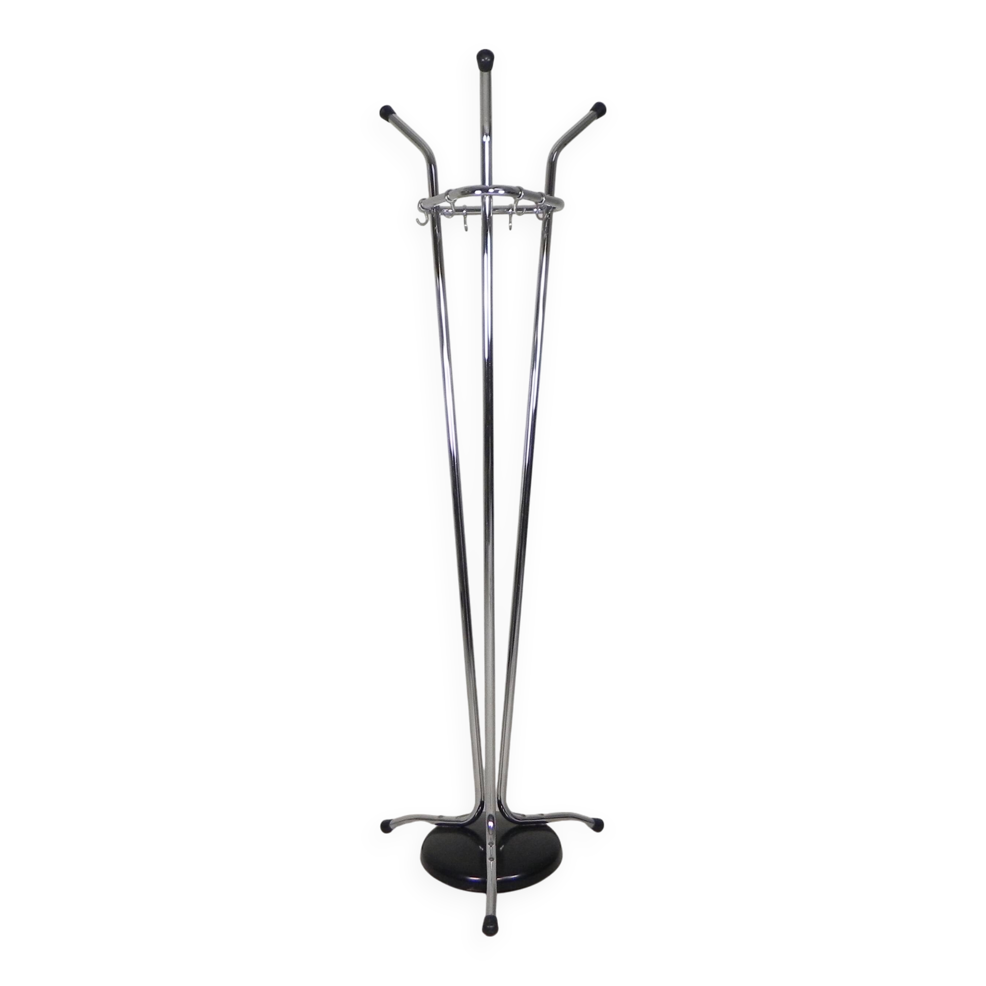 Sturdy standing Tubax coat rack, 1960s