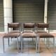 Set of 6 Nova Lux chairs 70s