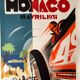 Lithographie du Grand prix de Monaco de 1931