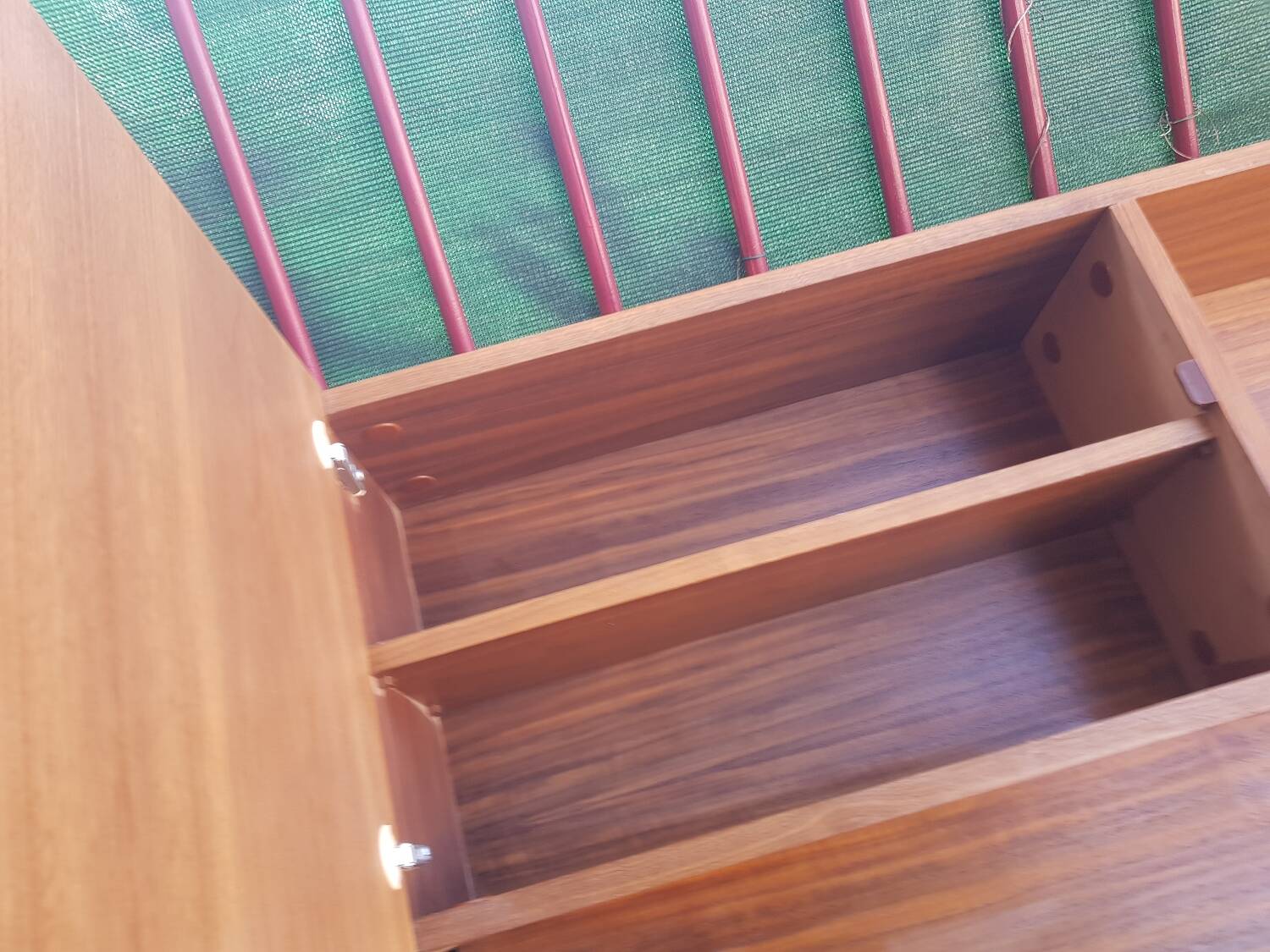 Pair of vintage wall shelves