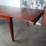 Large art deco mahogany table with extensions 260cm