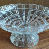 Old crystal fruit bowl from Portieux