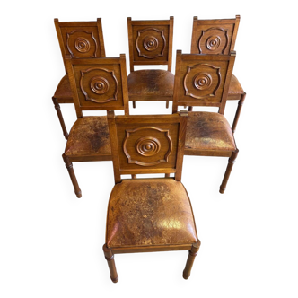 Chaises Art Deco 1930