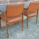 Pair of Scandinavian armchairs