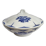 Vegetable soup tureen in earthenware from St Amand