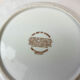 Decorative round porcelain dish "the art of chokin" made in japan