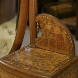 Art Deco full-length mirror by Octave Dupont, 1930s.