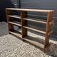 Vintage oak display bookcase