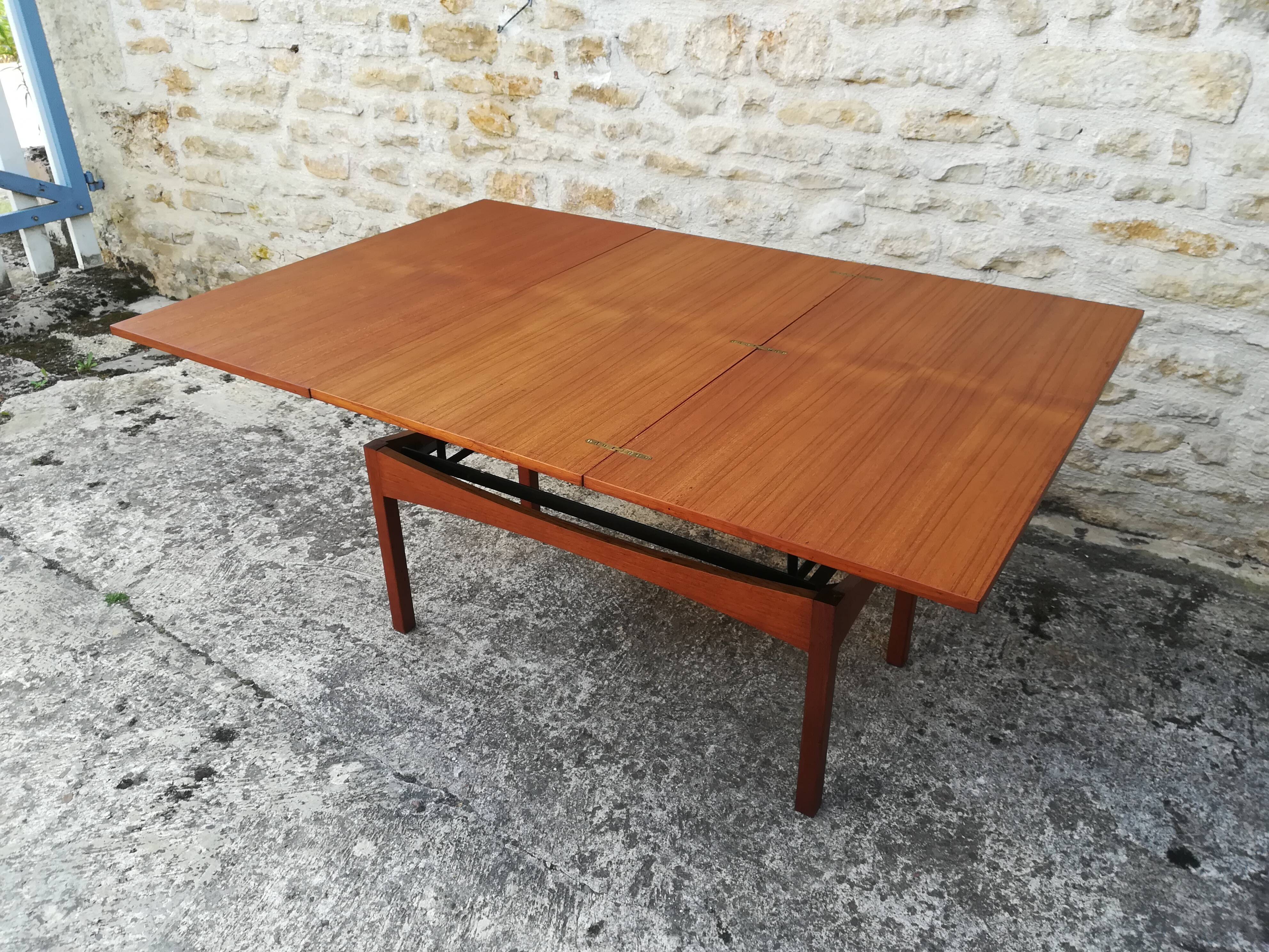 Modular teak table