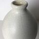 Vase émaillé blanc