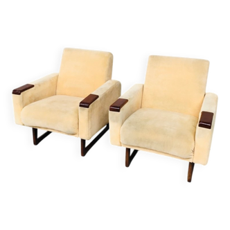 Set of Midcentury Danish Armchairs, 1950s