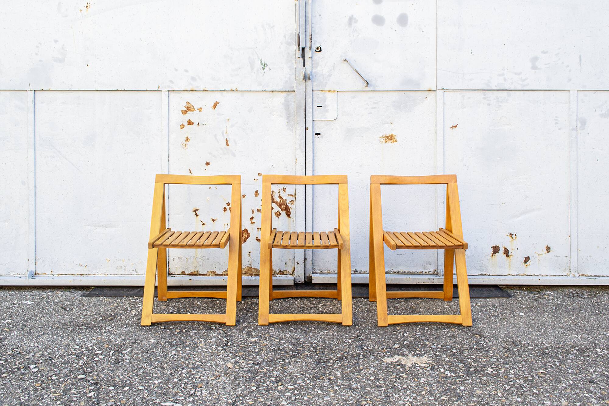 Sedia pieghevole anni '60