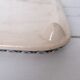 Gien earthenware square flat