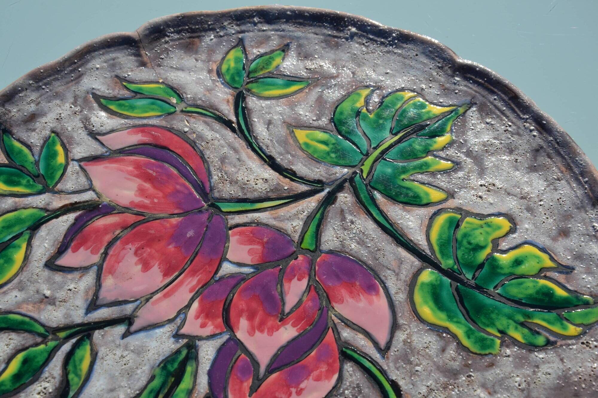 3 decorative plates from Vallauris