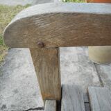 Teak garden bench