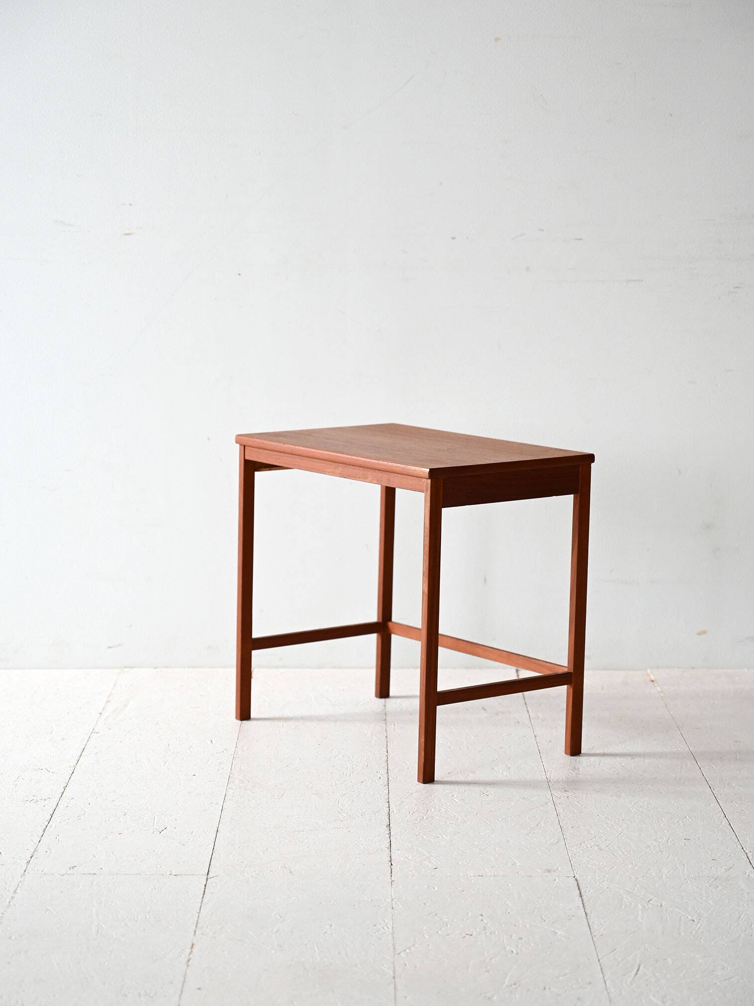 Vintage Scandinavian teak coffee table, 1950s-60s
