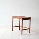 Table basse scandinave vintage en teck, années 1950-60