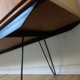 Scandinavian sideboard Fristho teak and metal