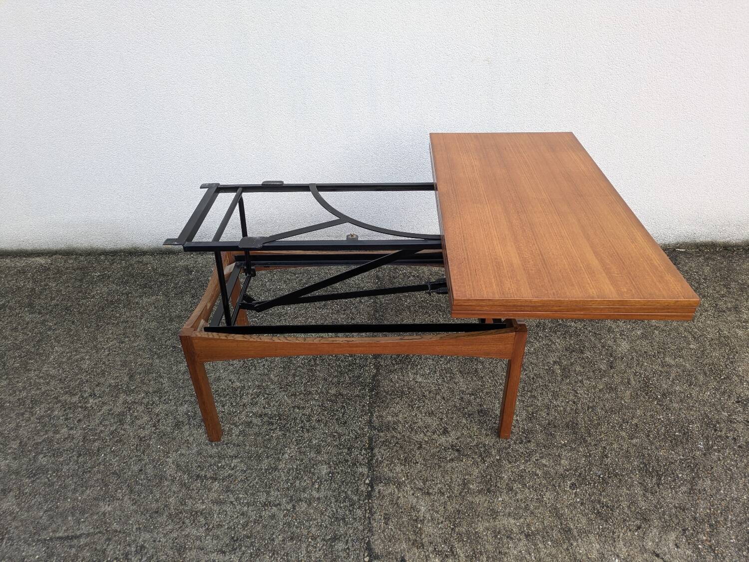 Coffee table and dining table "Revelation" Albert Ducrot vintage 1950-60
