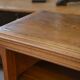 Pair of solid oak bookshelves from the 1920s.