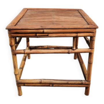 Bamboo coffee table