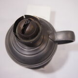 Vintage pewter oil lamp